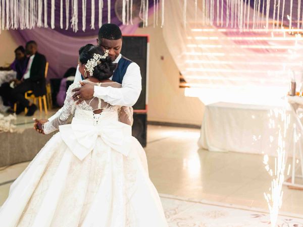 Wedding reception in Nigeria